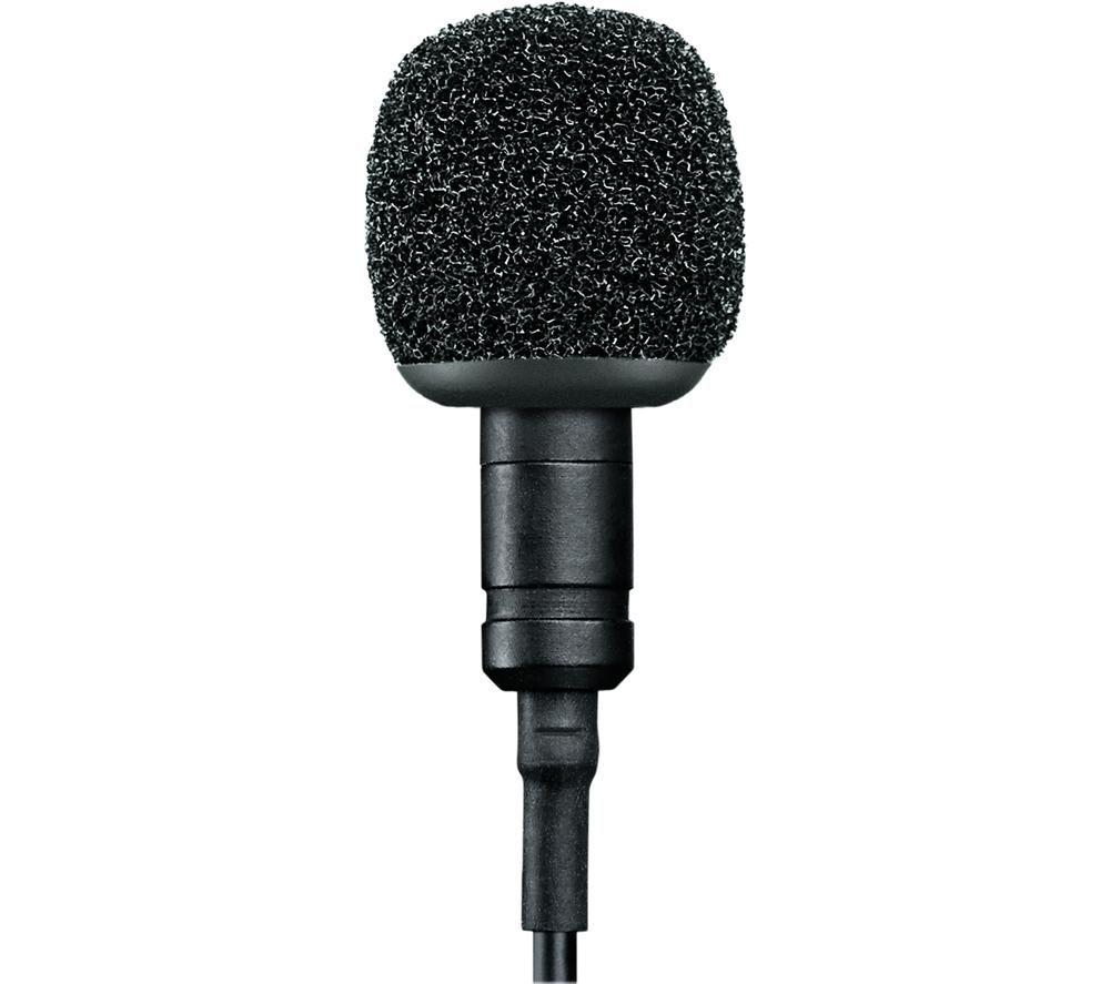SHURE MVLA Lavalier Microphone  Black