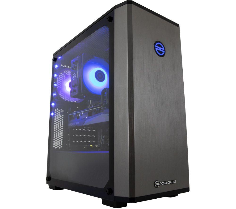PCSPECIALIST Vortex ST-S Gaming PC - IntelCore i7  RTX 3070  2 TB HDD & 512 GB SSD  Black