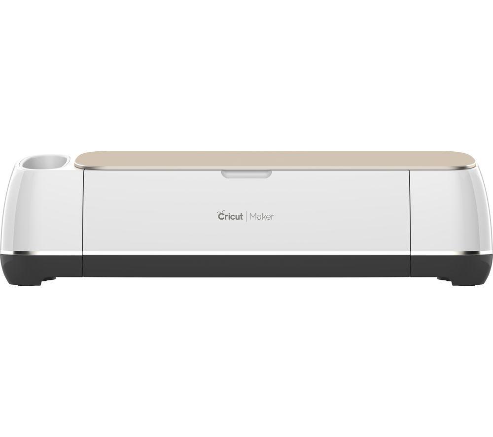 CRICUT Maker DIY Digital Cutting Machine - Champagne  White Cream