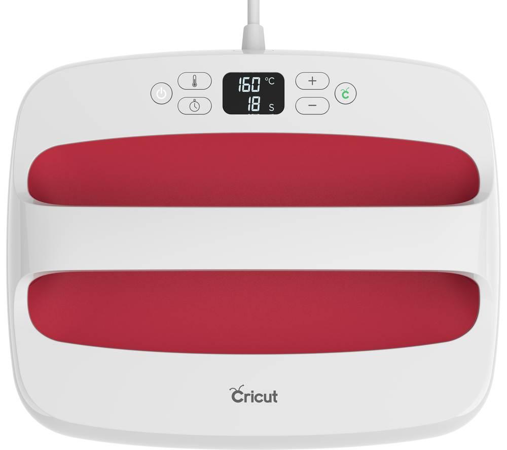CRICUT EasyPress 2 - Raspberry  White Red