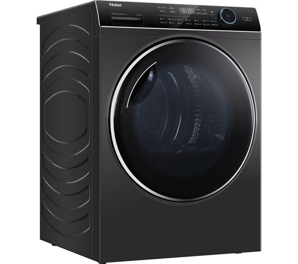 HAIER I-Pro Series 7 HD90-A2979S 9 kg Heat Pump Tumble Dryer - Graphite