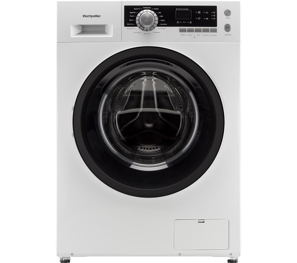 MONTPELLIER MW1045W 10 kg 1500 rpm Washing Machine - White
