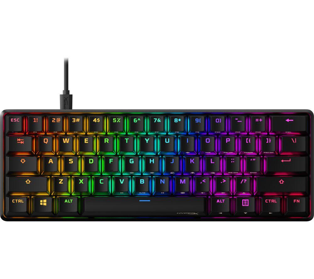 HYPERX Alloy Origins 60 RGB Mechanical Gaming Keyboard  Black