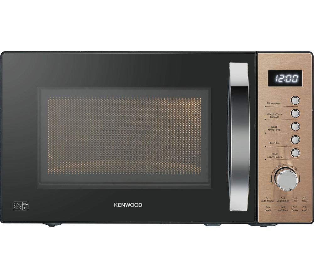 KENWOOD K20MCU21 Solo Microwave - Black & Copper