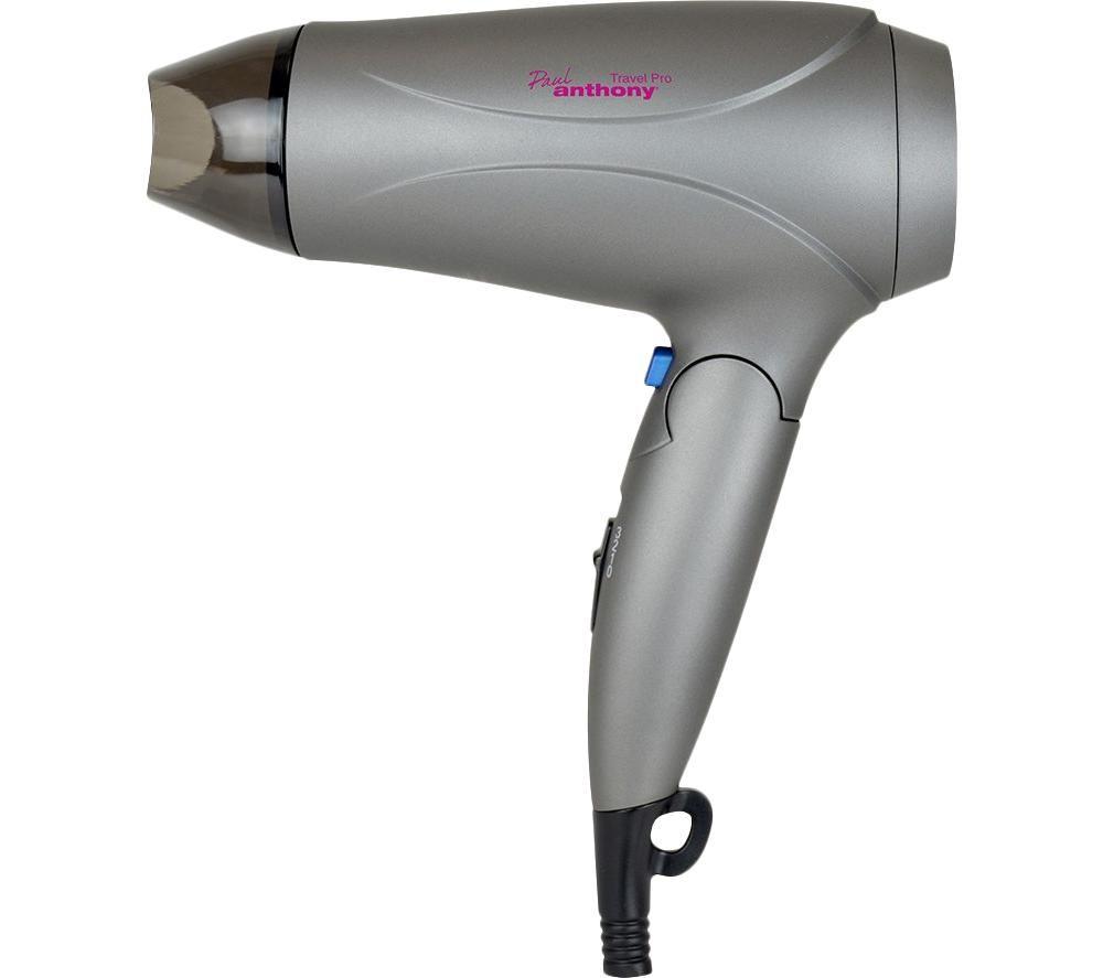 Paul Anthony Paul Anthony Travel Pro H1011GR Hair Dryer Graphite Grey