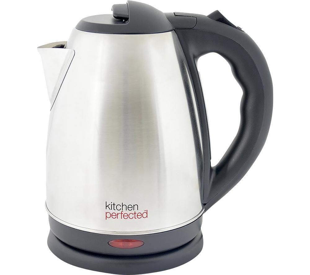 KITCHEN PERFECT E1525BS Jug Kettle - Brushed Steel