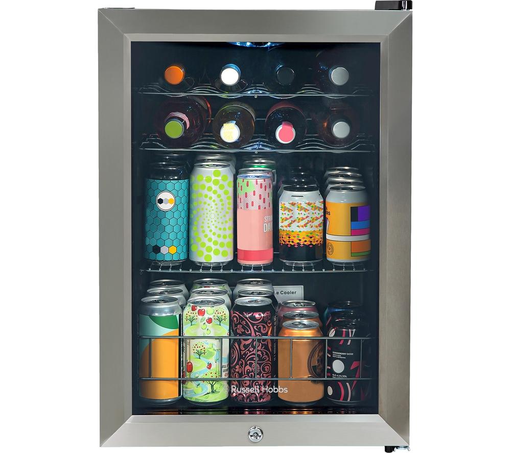 RUSSELL HOBBS RHGWC4SS-LCK Wine Cooler - Stainless Steel