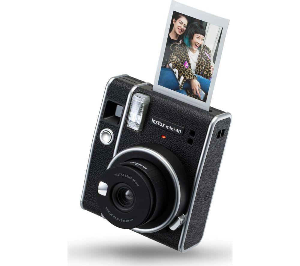 INSTAX mini 40 Instant Camera - Black