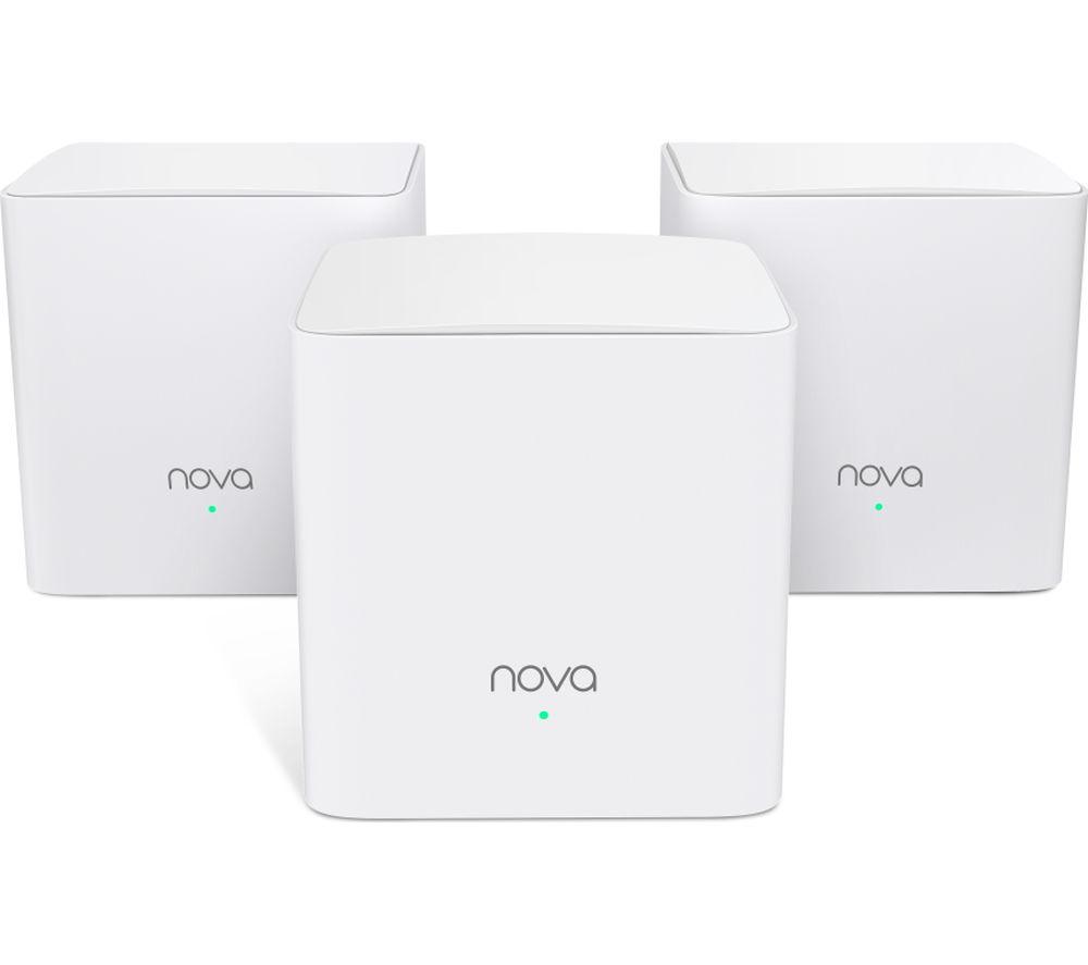 TENDA Nova MW5c Whole Home WiFi System - Triple Pack  White