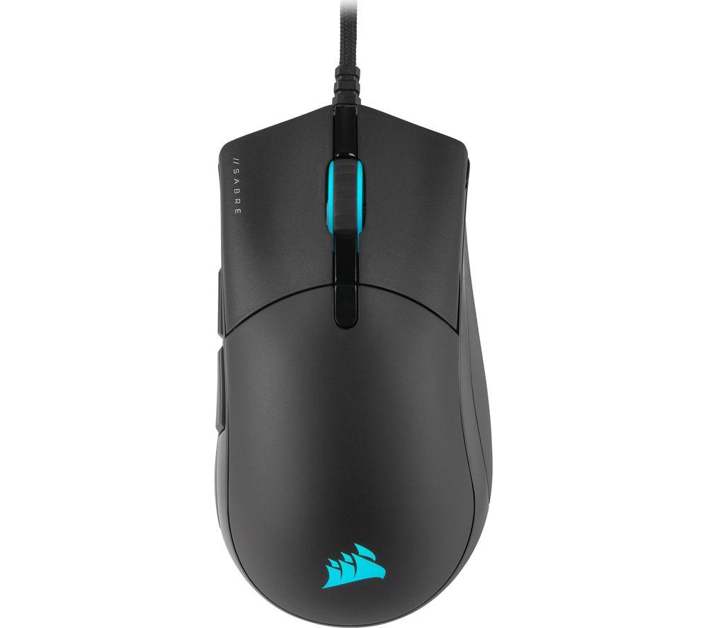 CORSAIR SABRE RGB PRO CHAMPION SERIES Optical Gaming Mouse  Black