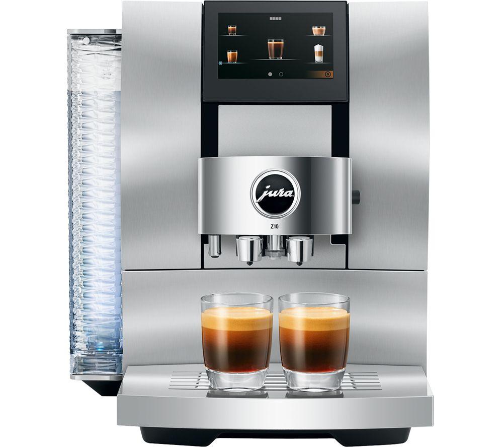 JURA Z10 15360 Smart Bean to Cup Coffee Machine - Chrome