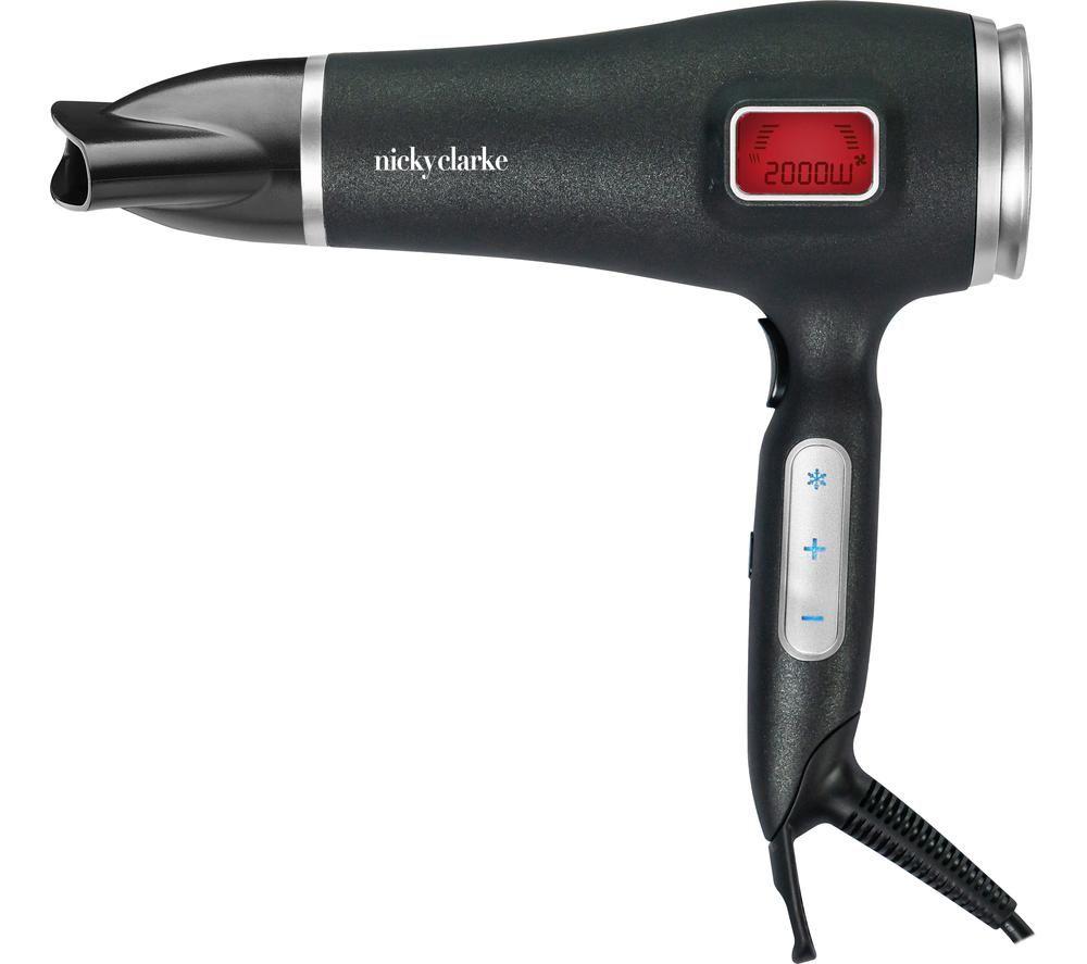 NICKY CLARKE Hair Therapy NHD146 Hair Dryer - Black