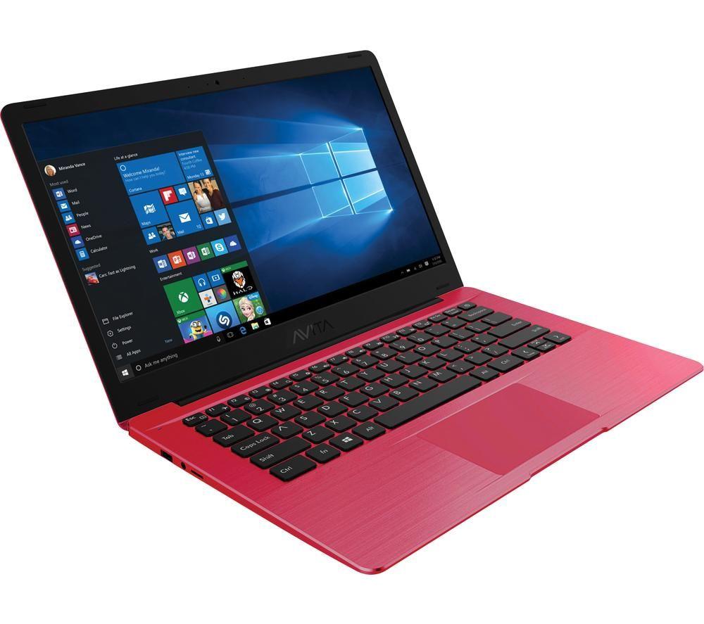 AVITA Pura 14inch Laptop - AMD Ryzen 5  256 GB SSD  Red  Red