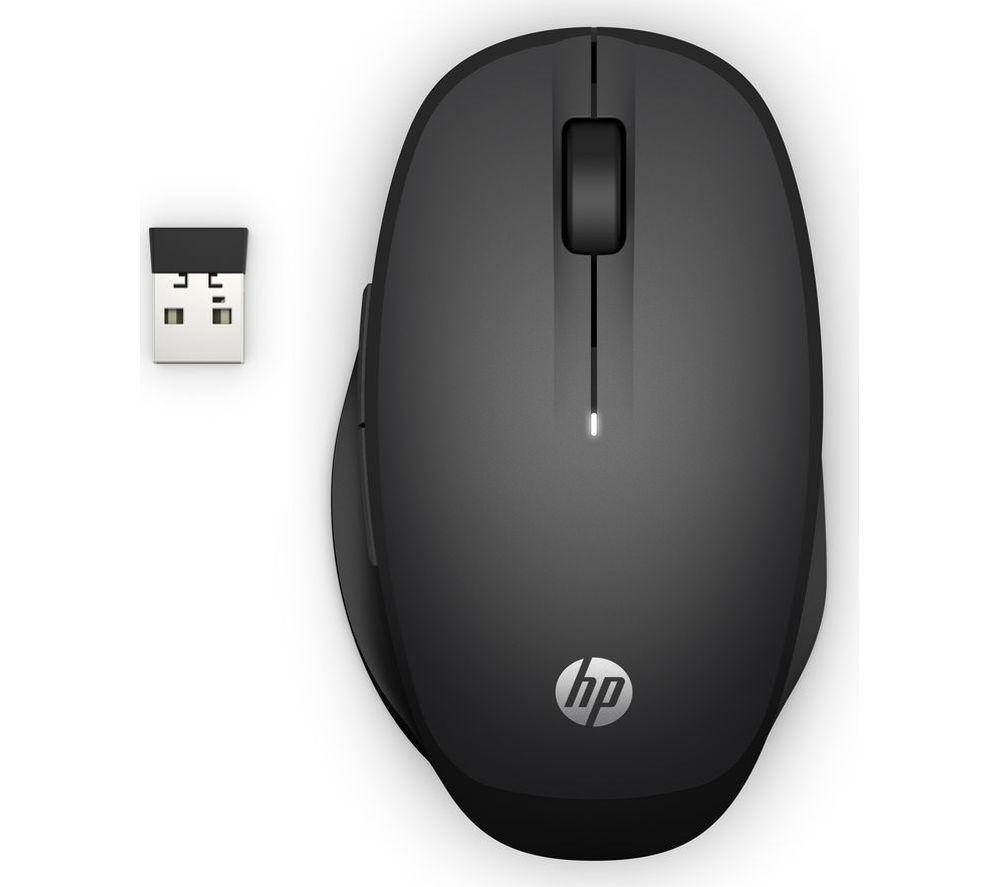 HP Dual Mode 300 Wireless Optical Mouse  Black