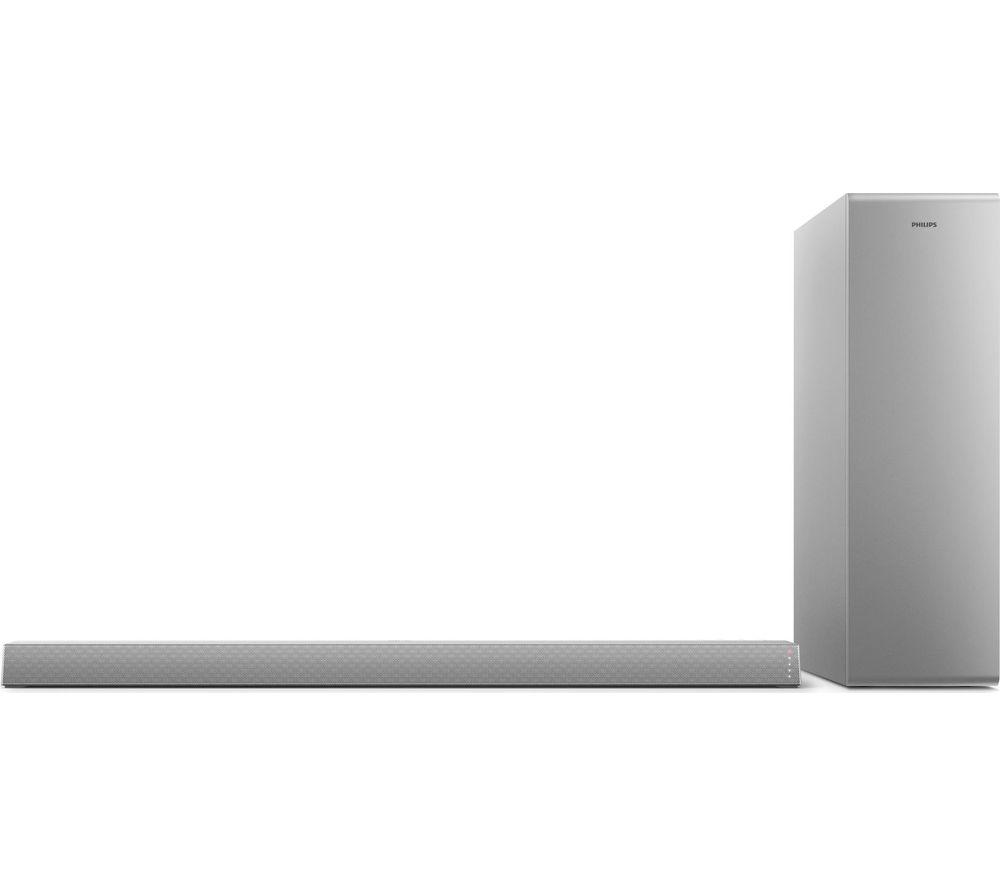 PHILIPS TAB6405/10 2.1 Wireless Sound Bar - Silver