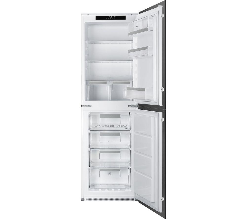 SMEG UKC8174NF Integrated 50/50 Fridge Freezer - Sliding Hinge