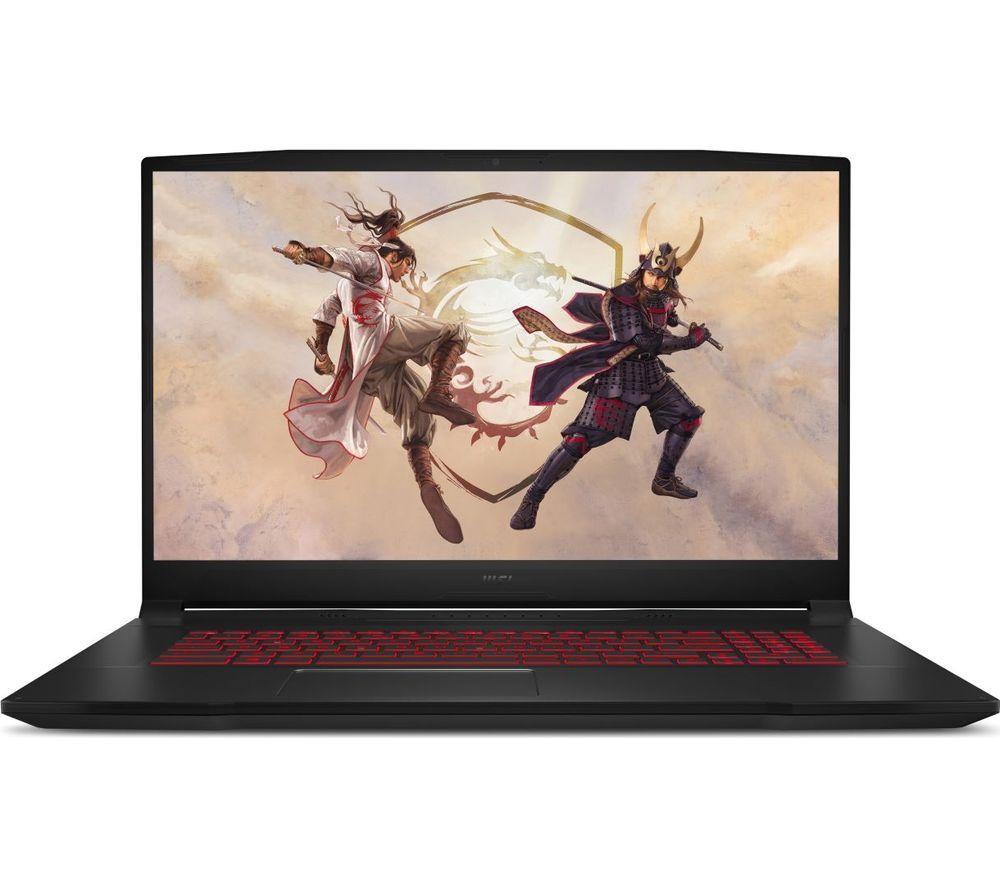 MSI Katana GF76 17.3inch Gaming Laptop - IntelCore i7  RTX 3050 Ti  512 GB SSD  Black