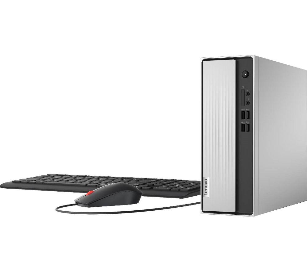 LENOVO IdeaCentre 3 Desktop PC - AMD Ryzen 3  256 GB SSD  Grey  Silver/Grey