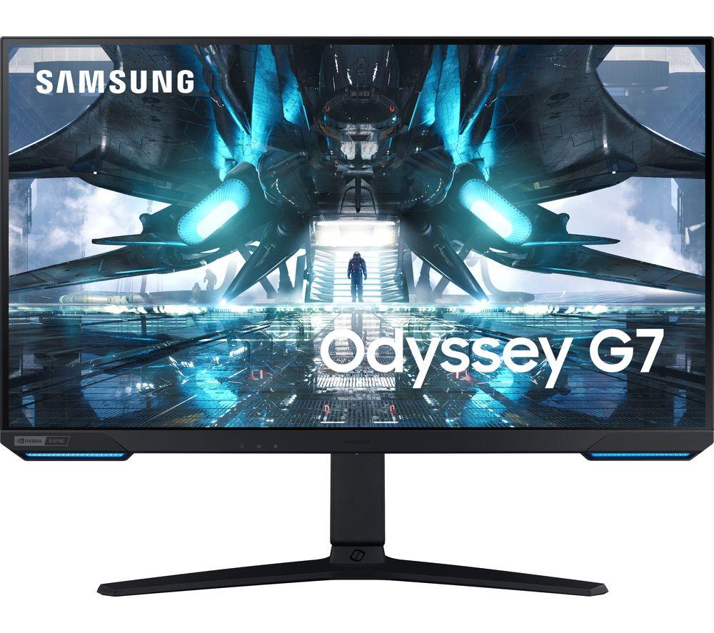 SAMSUNG Odyssey G7 LS28AG700NUXXU 4K Ultra HD 28inch LED Gaming Monitor - Black
