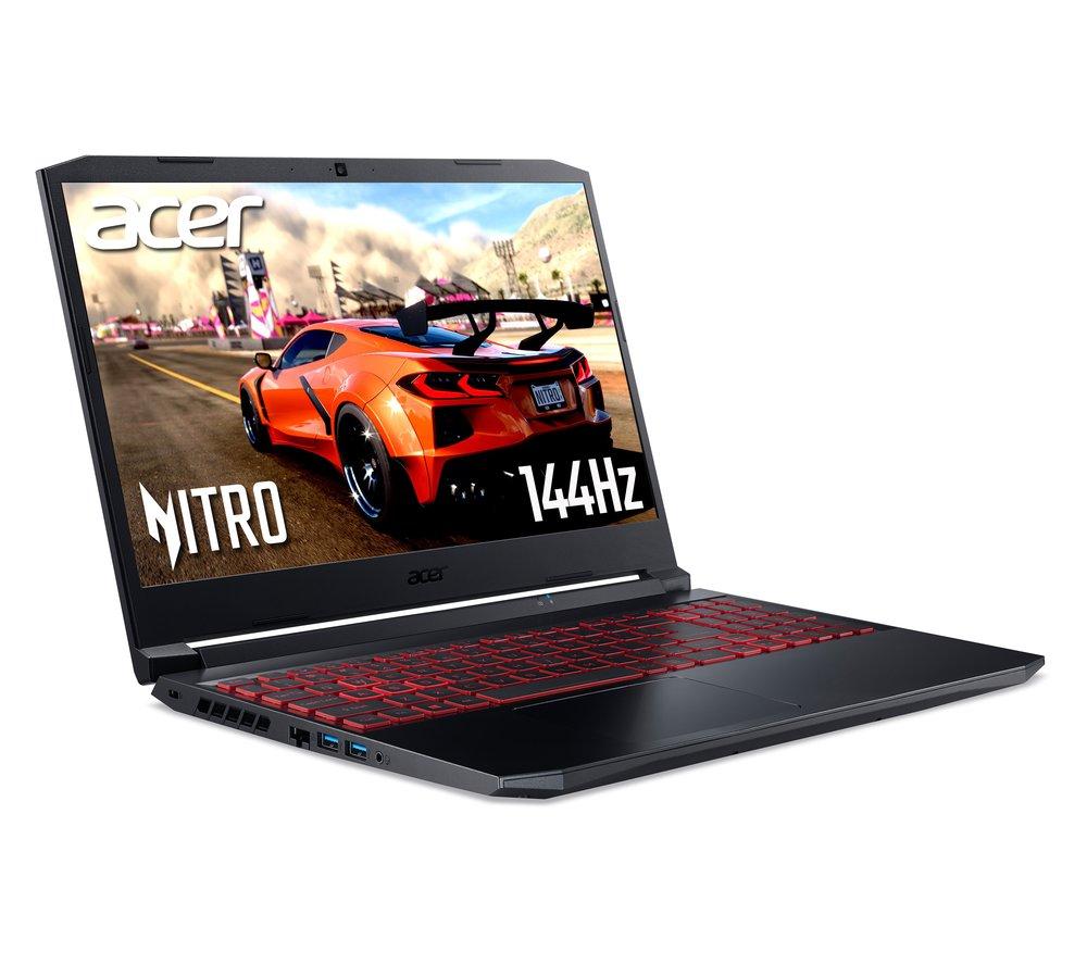 ACER Nitro 5 15.6inch Gaming Laptop - IntelCore i5  RTX 3050 Ti  512 GB SSD  Black