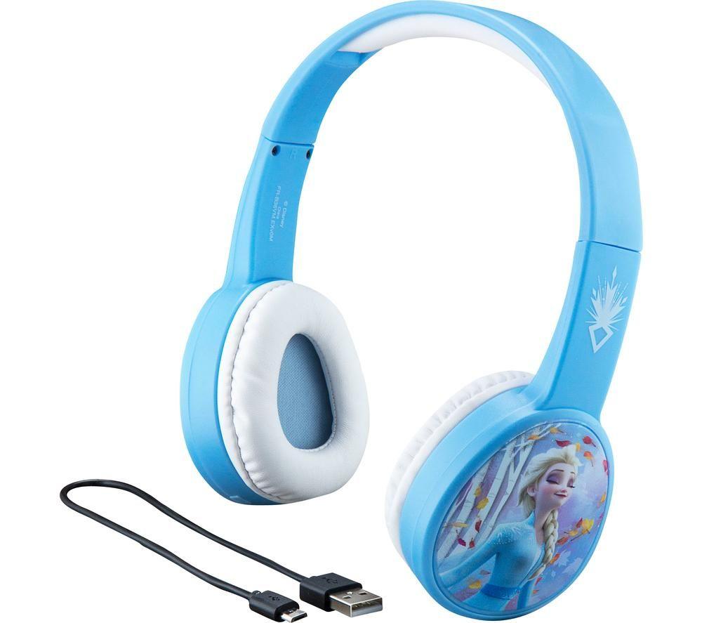 EKIDS Frozen 2 FR-B36VM Wireless Bluetooth Kids Headphones - Blue