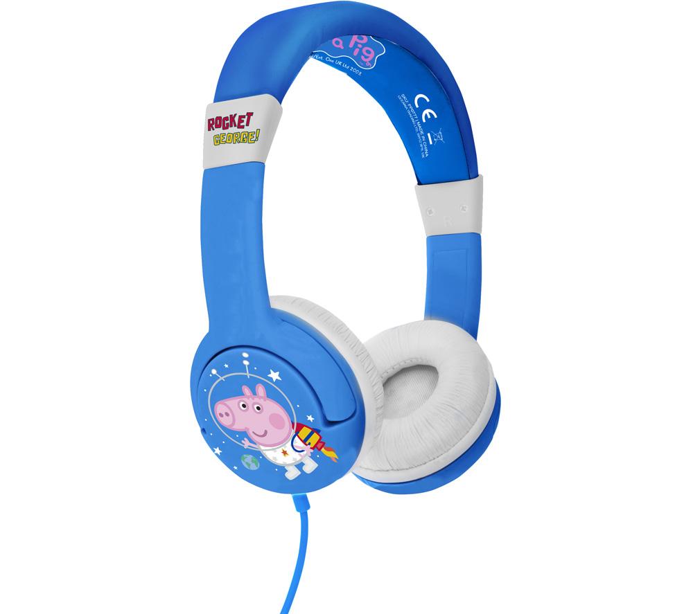 OTL PP0777 Peppa Pig Rocket George Kids Headphones - Blue