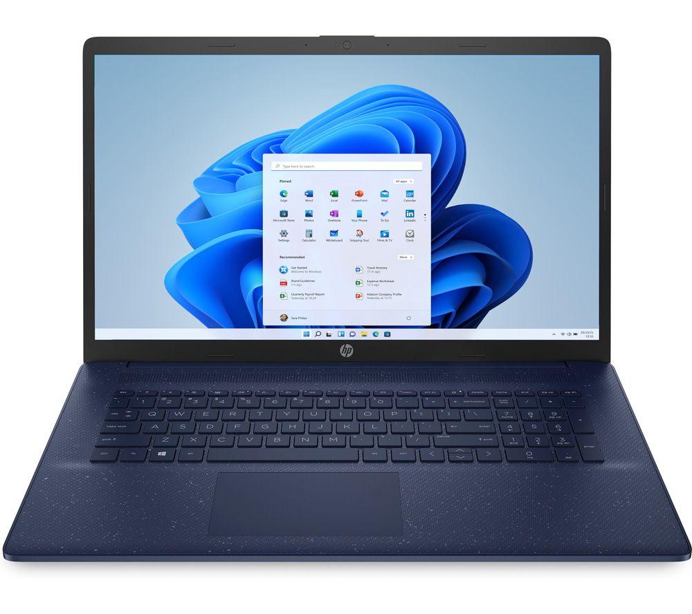 HP 17-cp0501na 17.3inch Laptop - AMD Ryzen 5  512 GB SSD  Blue  Blue