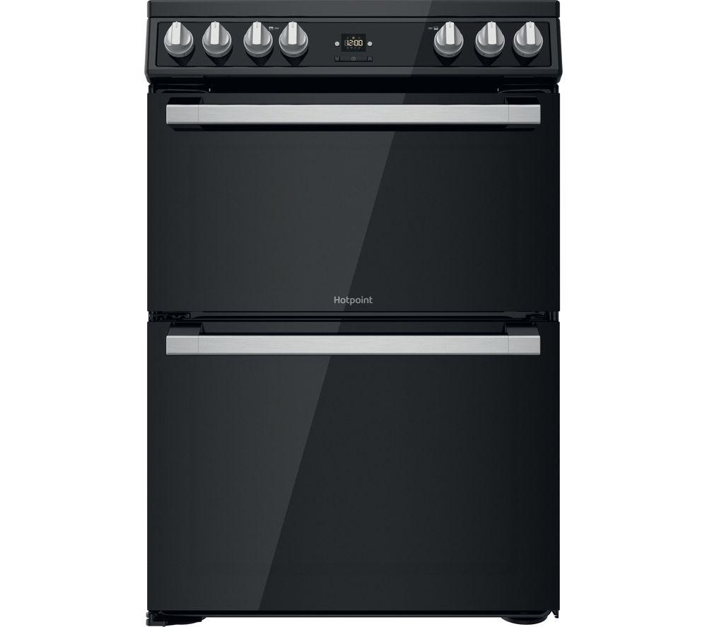 HOTPOINT Amelia HDT67V9H2CB 60 cm Electric Ceramic Cooker - Black