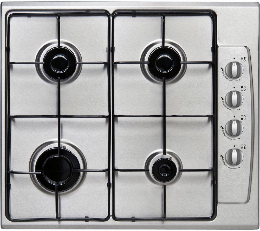 ESSENTIALS CGHOBX21 Gas Hob - Stainless Steel