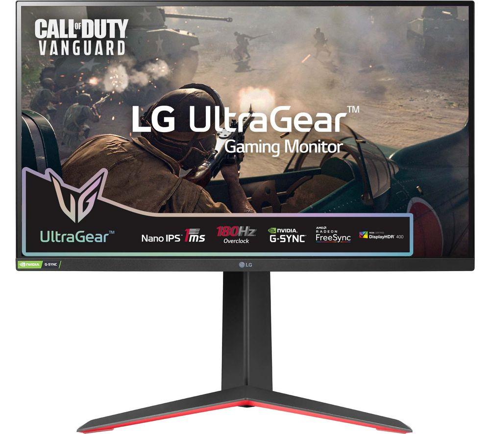 LG UltraGear 27GP850 Quad HD 27inch Nano IPS LCD Gaming Monitor - Black