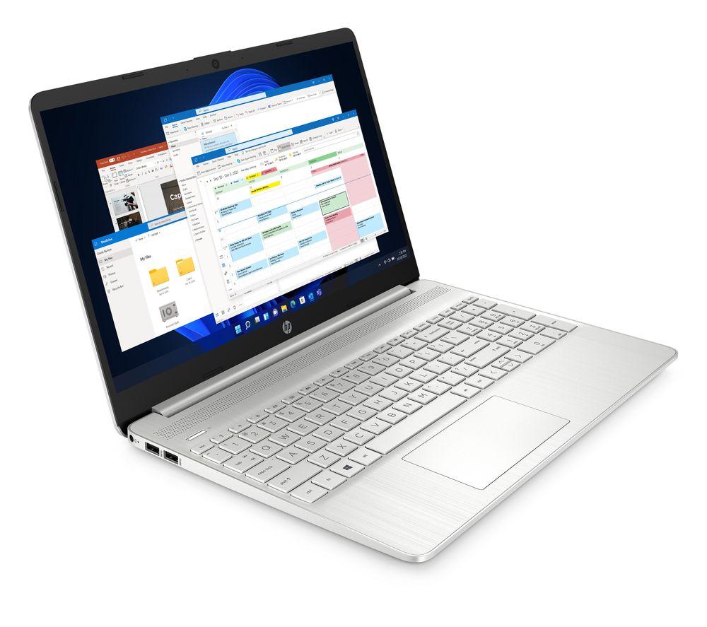 HP 15s-eq2510sa 15.6inch Laptop - AMD Ryzen 7  512 GB SSD  Silver  Silver/Grey