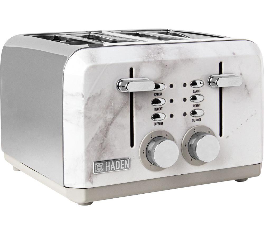 HADEN Cotswold 198808 4-Slice Toaster - Marble