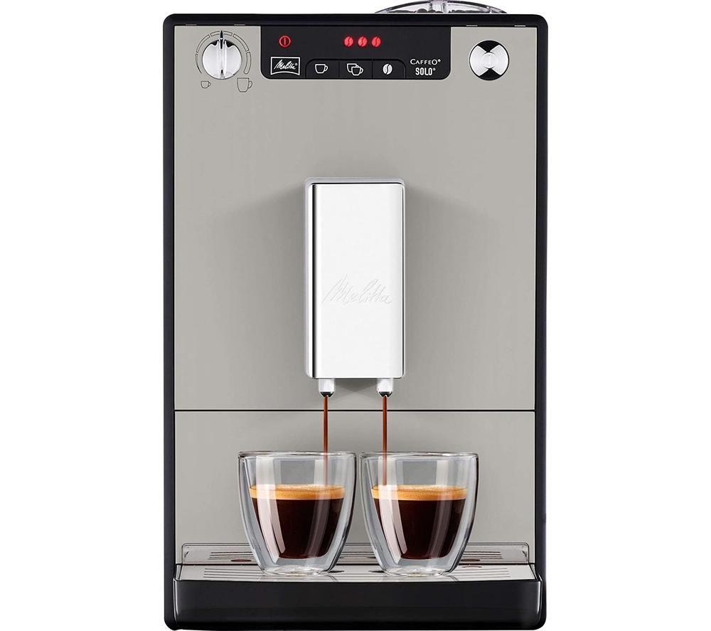 MELLITA Caffeo Solo E950-877 Bean to Cup Coffee Machine - Grey