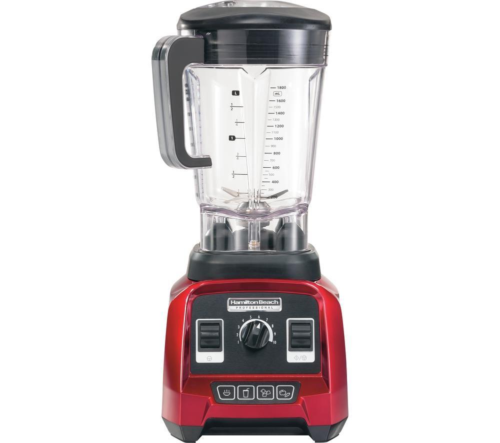 HAMILTON BEACH Professional 58912-SAU Blender - Red & Black