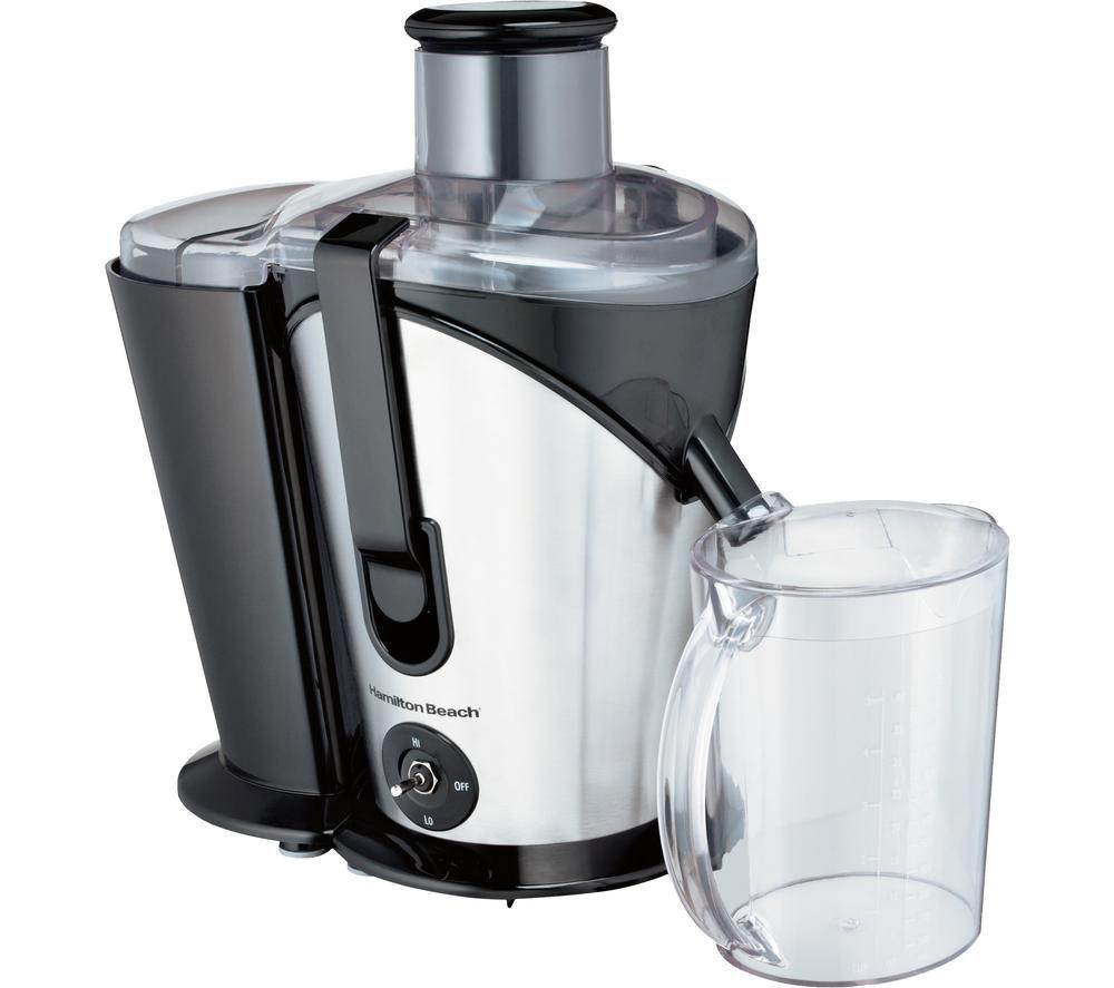 HAMILTON BEACH Big Mouth Plus 67750G-SAU Juicer - Silver & Black