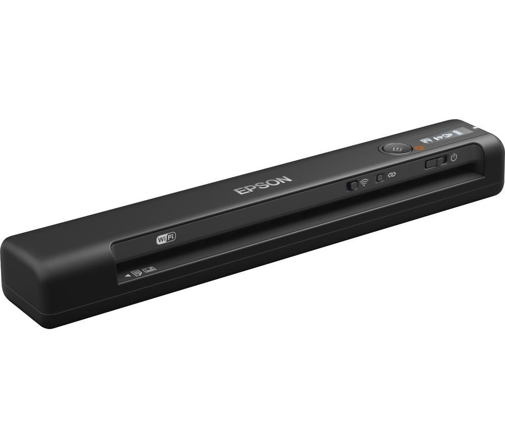 EPSON WorkForce ES-60W Document Scanner  Black