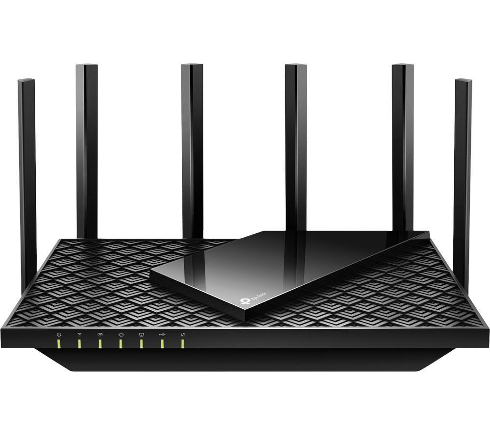 TP-LINK Archer AX73 WiFi Cable & Fibre Router - AX 5400  Dual-band  Black