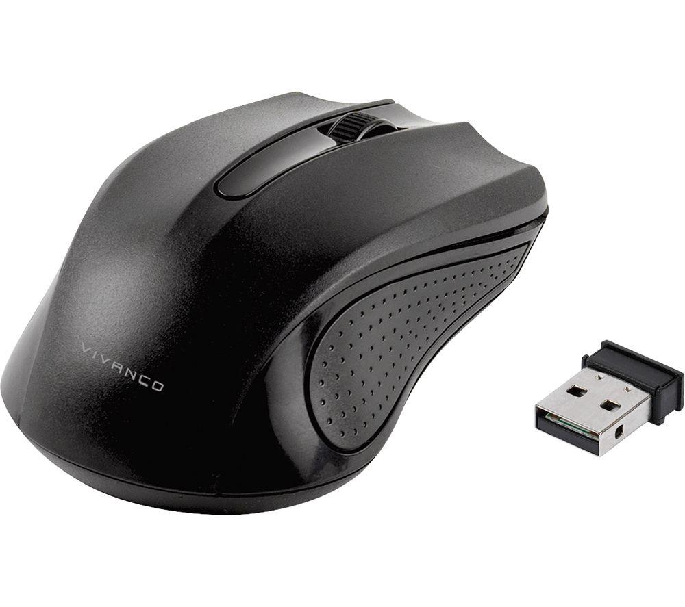 VIVANCO IT-MS RF 1000 Wireless Optical Mouse  Black