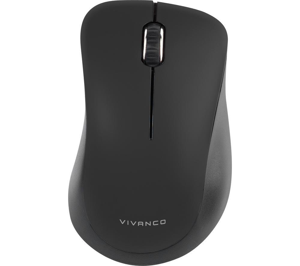 VIVANCO 39633 Wireless Optical Mouse  Black