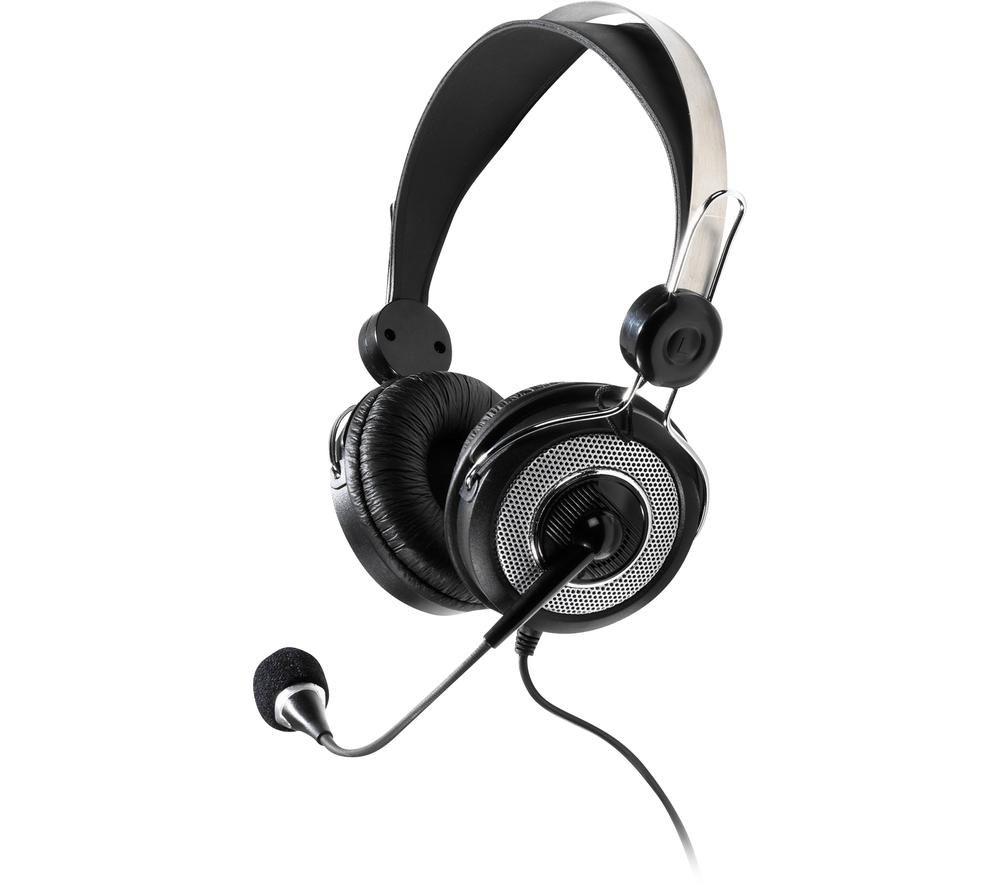 VIVANCO 36652 Retro Headset Black  Black