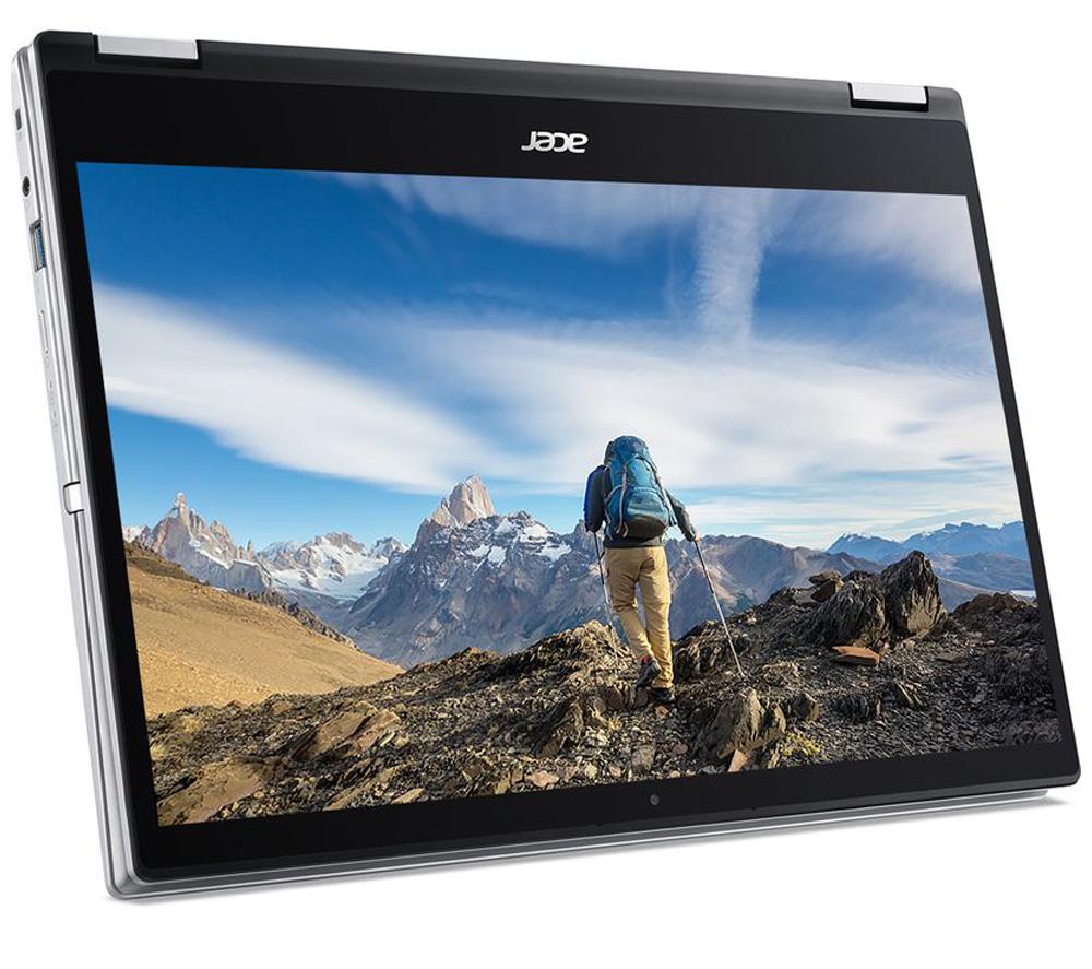 ACER Spin 1 14inch 2 in 1 Laptop - IntelPentium Silver  128 GB SSD  Silver  Silver/Grey