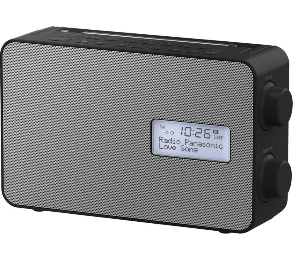 PANASONIC RFD30BTEB-K Portable DAB Bluetooth Radio - Black