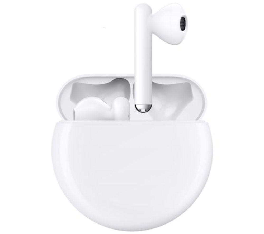 HUAWEI FreeBuds 3 Wireless Bluetooth Noise-Cancelling Earphones - White