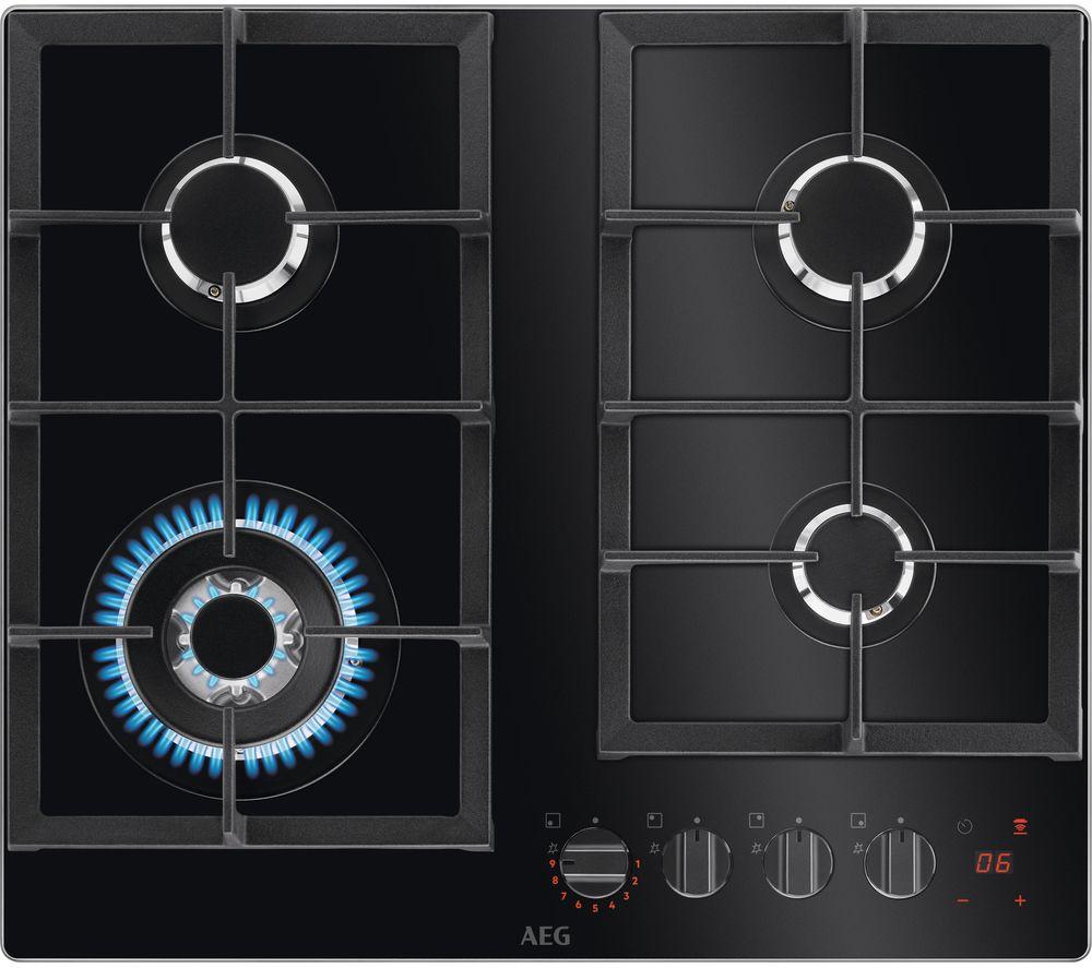 AEG HKB64450NB Gas Hob - Black