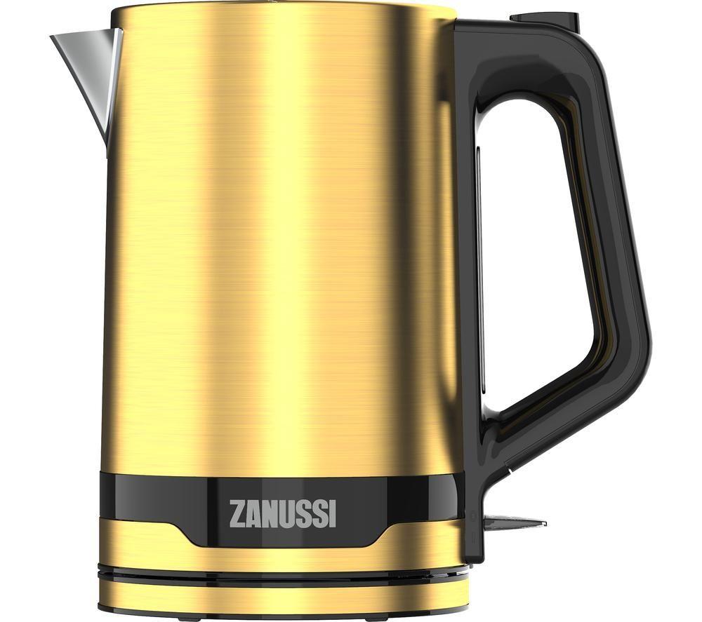 ZANUSSI ZEK-1240-YL Jug Kettle - Gold & Black