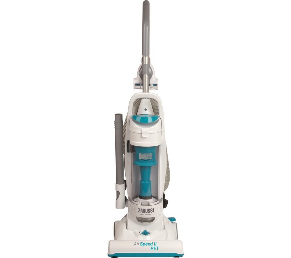 ZANUSSI ZAN2021PT Upright Bagless Vacuum Cleaner - Blue  Grey & White
