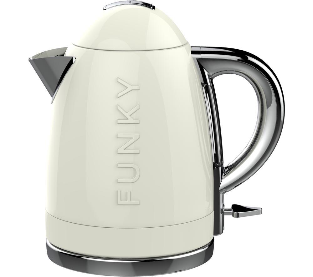 FUNKY APPLIANCE Jug Kettle - Cream