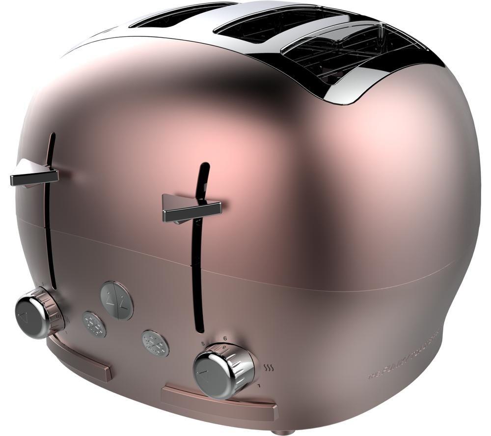 FUNKY APPLIANCE FT01ROSEGOLD 4-Slice Toaster - Rose Gold