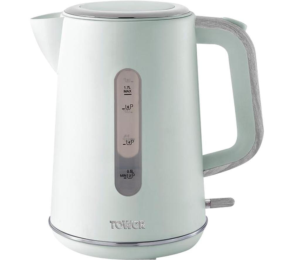 TOWER Scandi T10037GRN Jug Kettle - Green