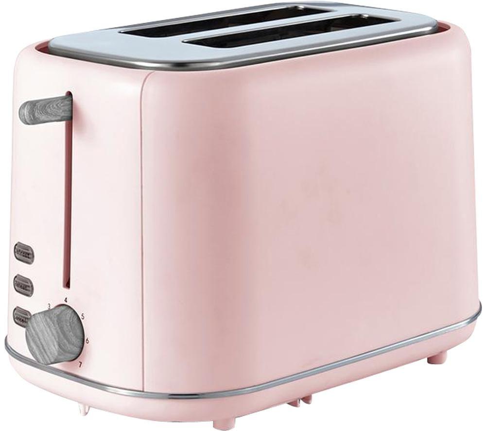 TOWER Scandi T20027PNK 2-Slice Toaster - Pink